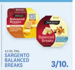 Kings Food Markets SARGENTO BALANCED BREAKS offer