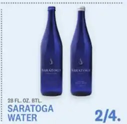 Kings Food Markets SARATOGA WATER offer