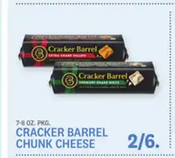 Kings Food Markets CRACKER BARREL CHUNK CHEESE offer
