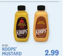 Kings Food Markets KOOPS' MUSTARD offer