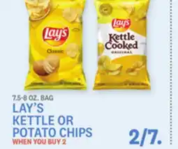 Kings Food Markets LAY'S KETTLE OR POTATO CHIPS offer