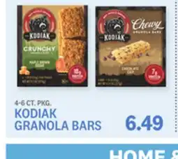 Kings Food Markets KODIAK GRANOLA BARS offer