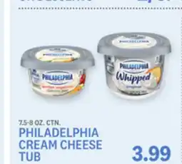 Kings Food Markets PHILADELPHIA CREAM CHEESE TUB offer