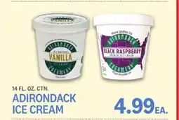 Kings Food Markets ADIRONDACK ICE CREAM offer