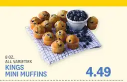 Kings Food Markets KINGS MINI MUFFINS offer