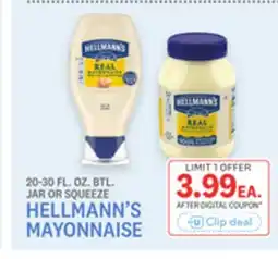Kings Food Markets HELLMANN'S MAYONNAISE offer