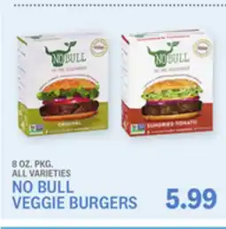 Kings Food Markets NO BULL VEGGIE BURGERS offer