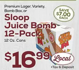 DeCicco & Sons Sloop Juice Bomb 12-Pack offer