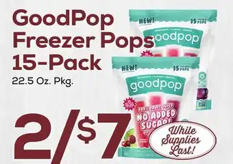 DeCicco & Sons GoodPop Freezer Pops 15-Pack offer