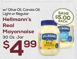 DeCicco & Sons Hellmann's Real Mayonnaise offer