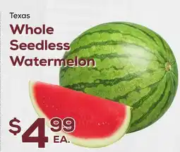 DeCicco & Sons Texas Whole Seedless Watermelon offer