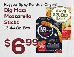 DeCicco & Sons Big Mozz Mozzarella Sticks offer