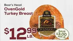 DeCicco & Sons Boar's Head OvenGold Turkey Breast offer