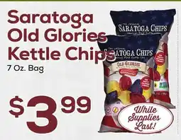 DeCicco & Sons Saratoga Old Glories Kettle Chips offer