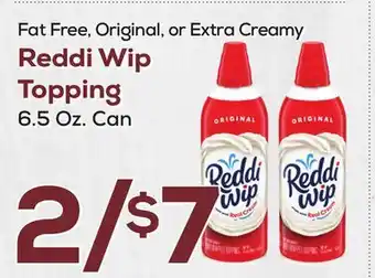 DeCicco & Sons Reddi Wip Topping offer