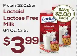 DeCicco & Sons Lactaid Lactose Free Milk offer