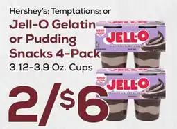 DeCicco & Sons Jell-O Gelatin or Pudding Snacks 4-Pack offer