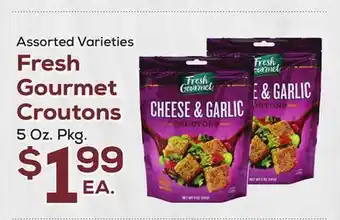 DeCicco & Sons Fresh Gourmet Croutons offer