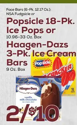 DeCicco & Sons Popsicle 18-Pk. Ice Pops or 10.96-33 Oz. Box offer