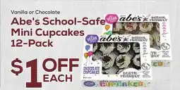DeCicco & Sons Abe's School-Safe Mini Cupcakes 12- pack offer
