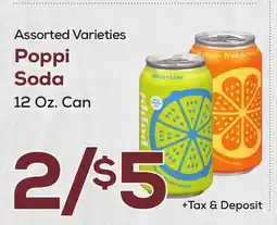 DeCicco & Sons Poppi Soda offer