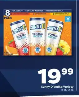 Weis Markets Sunny D Vodka Variety offer