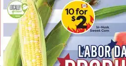 Weis Markets In-Husk Sweet Corn offer