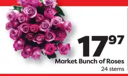 Weis Markets Market Bunch of Roses offer