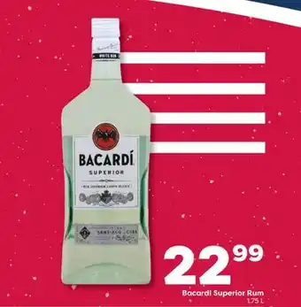 Weis Markets Bacardi Superior Rum offer