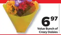 Weis Markets Value Bunch of Crazy Daisies offer