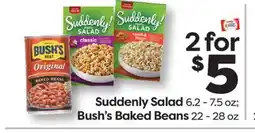 Weis Markets Suddenly Salad 6.2-7.5 oz Bush's Baked Beans offer
