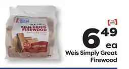 Weis Markets Weis Simply Great Firewood offer