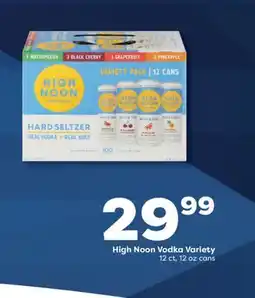 Weis Markets High Noon Vodka Variety offer