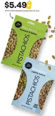 CVS Wonderful pistachios offer