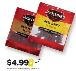 CVS Jack Link's jerky offer