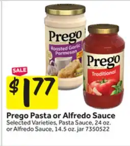 Stop&Shop Prego Pasta or Alfredo Sauce offer