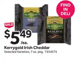 Stop&Shop Kerrygold Irish Cheddar offer