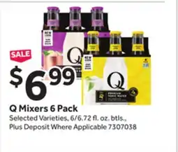 Stop&Shop Q Mixers 6 Pack offer