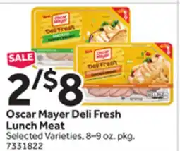 Stop&Shop Oscar Mayer Deli Fresh Lunch Meat offer