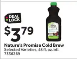 Stop&Shop Nature's Promise Cold Brew offer