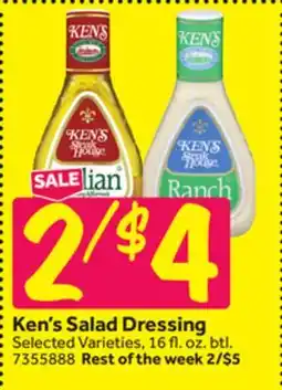 Stop&Shop Ken's Salad Dressing offer