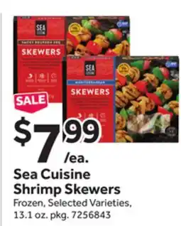 Stop&Shop Sea Cuisine Shrimp Skewers offer