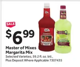 Stop&Shop Master of Mixes Margarita Mix offer