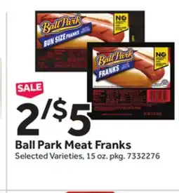 Stop&Shop Ball Park Meat Franks offer