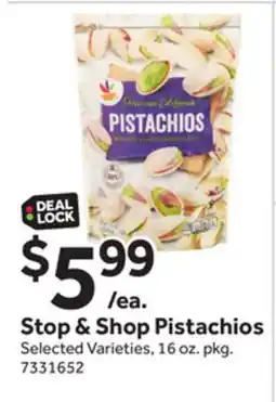 Stop&Shop Stop & Shop Pistachios offer