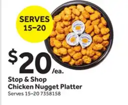 Stop&Shop Stop & Shop Chicken Nugget Platter offer