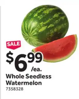 Stop&Shop Whole Seedless Watermelon offer