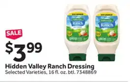 Stop&Shop Hidden Valley Ranch Dressing offer