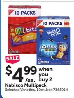 Stop&Shop Nabisco Multipack offer