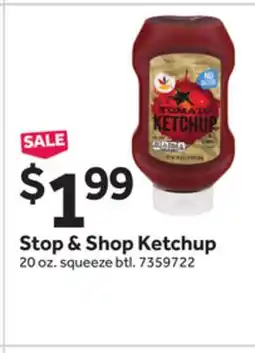 Stop&Shop Stop & Shop Ketchup offer
